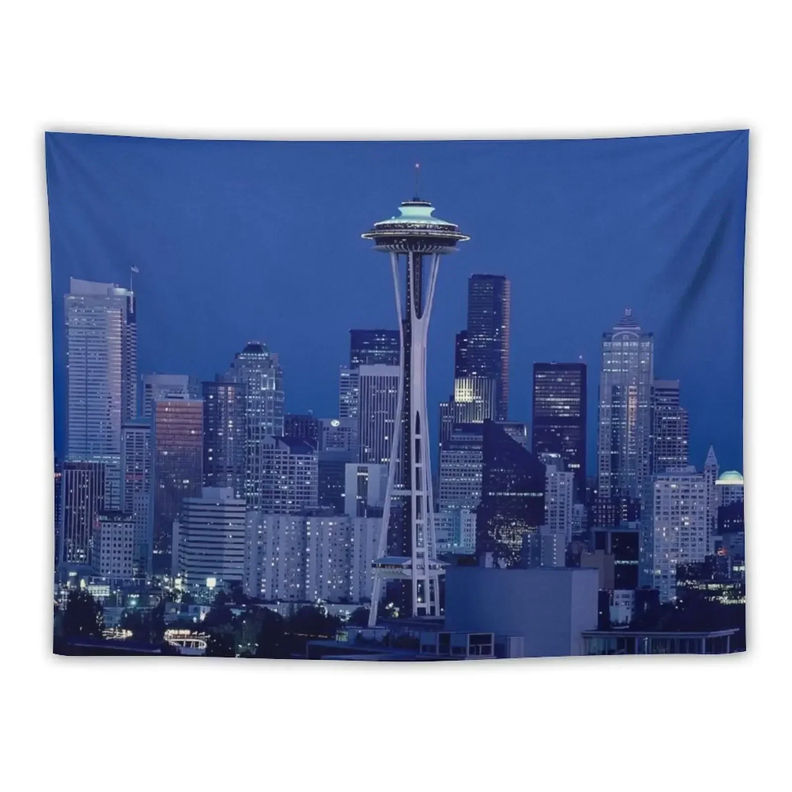 Seattle Washington Tapestry Bedroom Organization And Decoration Decorative Wall Tapestry