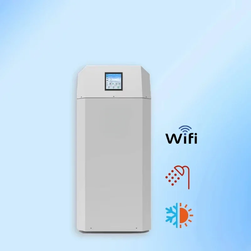 العاكس مصدر الأرض مضخة الحرارة التدفئة والتبريد نظام مضخة حرارة المياه مصدر المياه مضخة الحرارة الأرضية #2