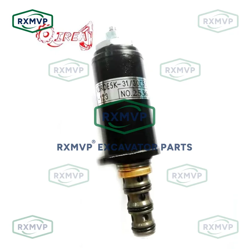 For Kobelco SK OEM Quality SK200-8 YN35V00052F1 KDRDE5K-31/30C50-123 Solenoid Valve