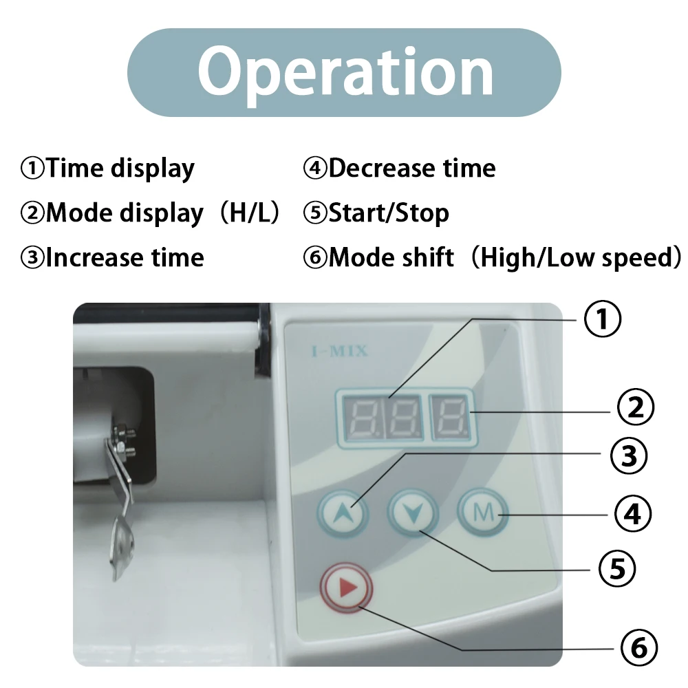 Digital Machine 4350cpm Silver Mixer Applier Amalgama Mixer