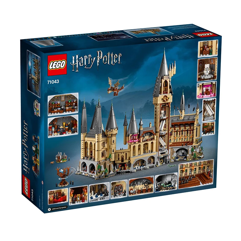 LEGO Harry Potter-71043 Hogwarts Castle toy set, room decoration