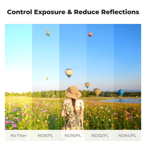 Imagen 2 del producto Filtro magnético K&F CONCEPT para DJI Osmo Pocket 3 - CPL / UV / Black Mist / ND / Macro Lens / Filtros de lentes de cámara anamórficos