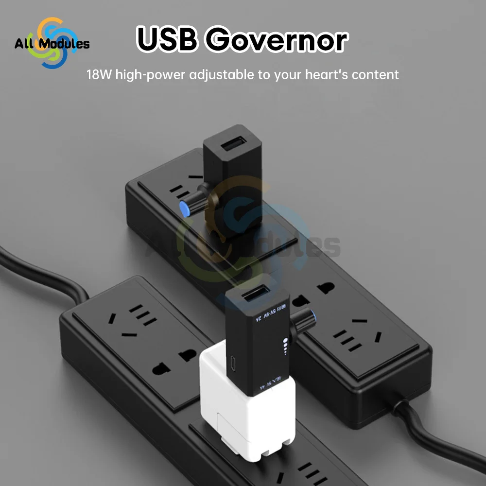 18W Dc5V 4A High Power Usb Induction Speed Controller Adjustable Control Fan Cooler Accessories Type-C Usb Interface