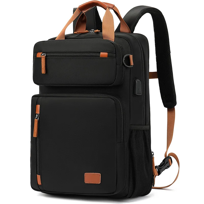 2024 New Casual Business Computer Backpack 15 Inch Laptop Backpack Waterproof Oxford Cloth Anti-theft Travel Backpack