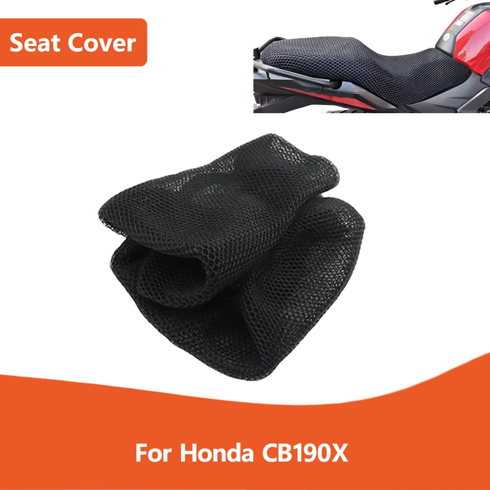 

For Honda CB190X CB 190 X 190X Motorcycle Accessories 3D Mesh Fabric Cushion Waterproof Protection Seat Cover