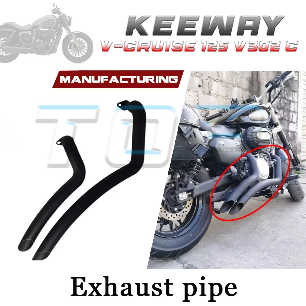 

Выхлопная труба KEEWAY V-CRUISE 125 V302 C с заглушкой глушителя v-cruise 125 v302 c