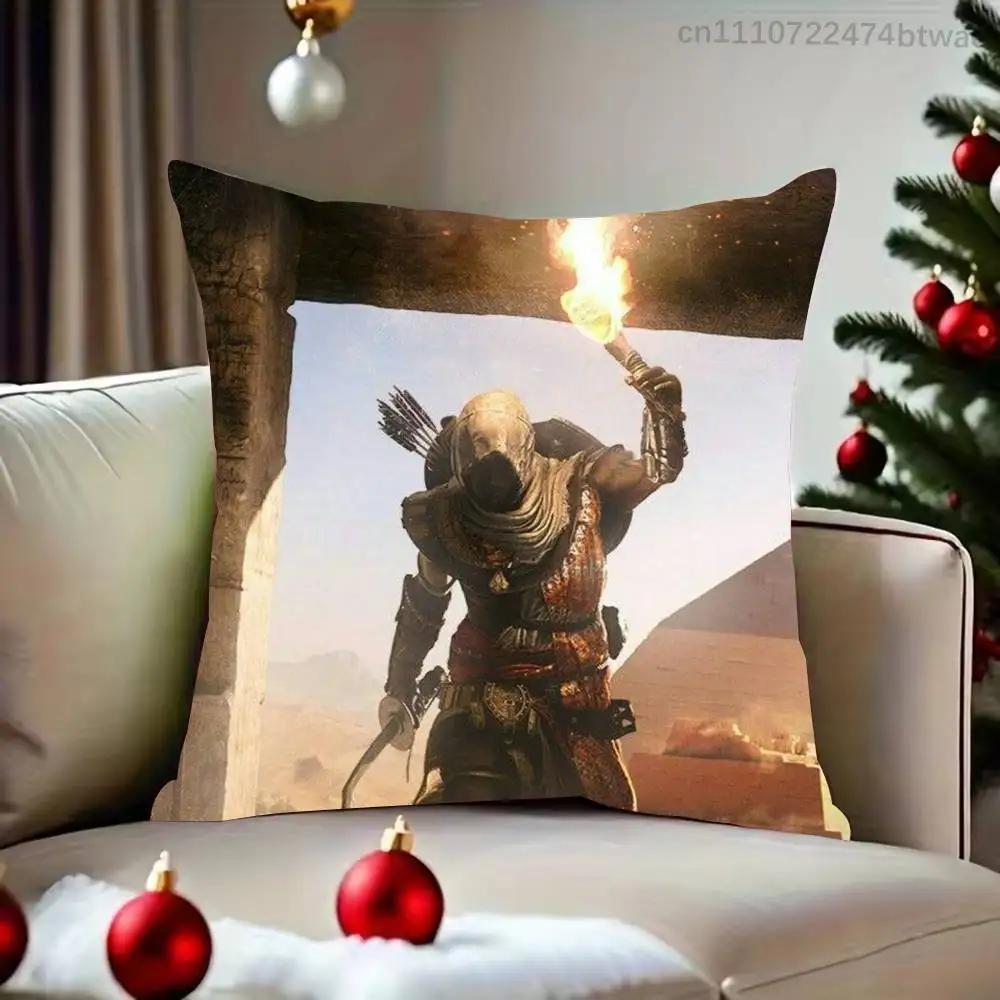 A-Assassin AC Creed Bayek of Siwa Pillowcases Cute Funny Pillow Case For Wedding Party Home Decor Comfy Pillow Cove