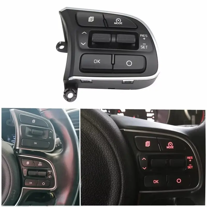 Right Steering Wheel Cruise Control Switch For Kia K5 Sportage QL 2016-2019 96720-F1120 96720-G5100