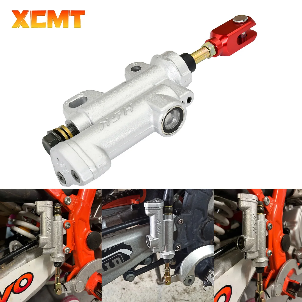 

Motorcycle Rear Hydraulic Brake Master Cylinder Pump For Kayo T2 T4 T6 K2 K6 Bosuer BSE M4 M2 K5 Nc250 250cc ATV Dirt Bike