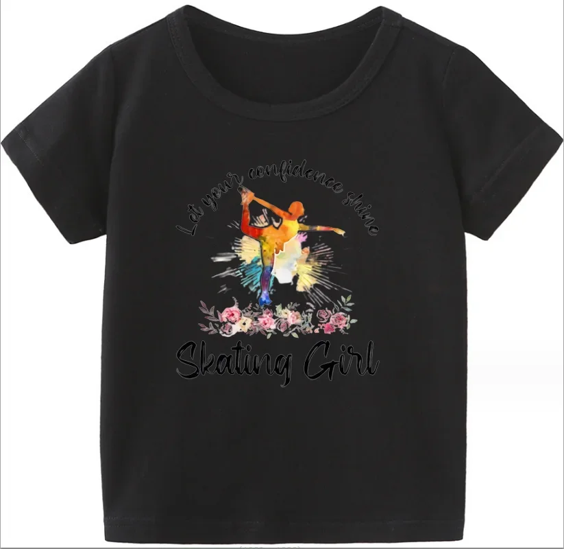 Camiseta con estampado de corazón de baile para niños, Camiseta deportiva de Taekwondo para niñas, Tops de Stranger Things de Aliexpress, Reino Unido, Verano