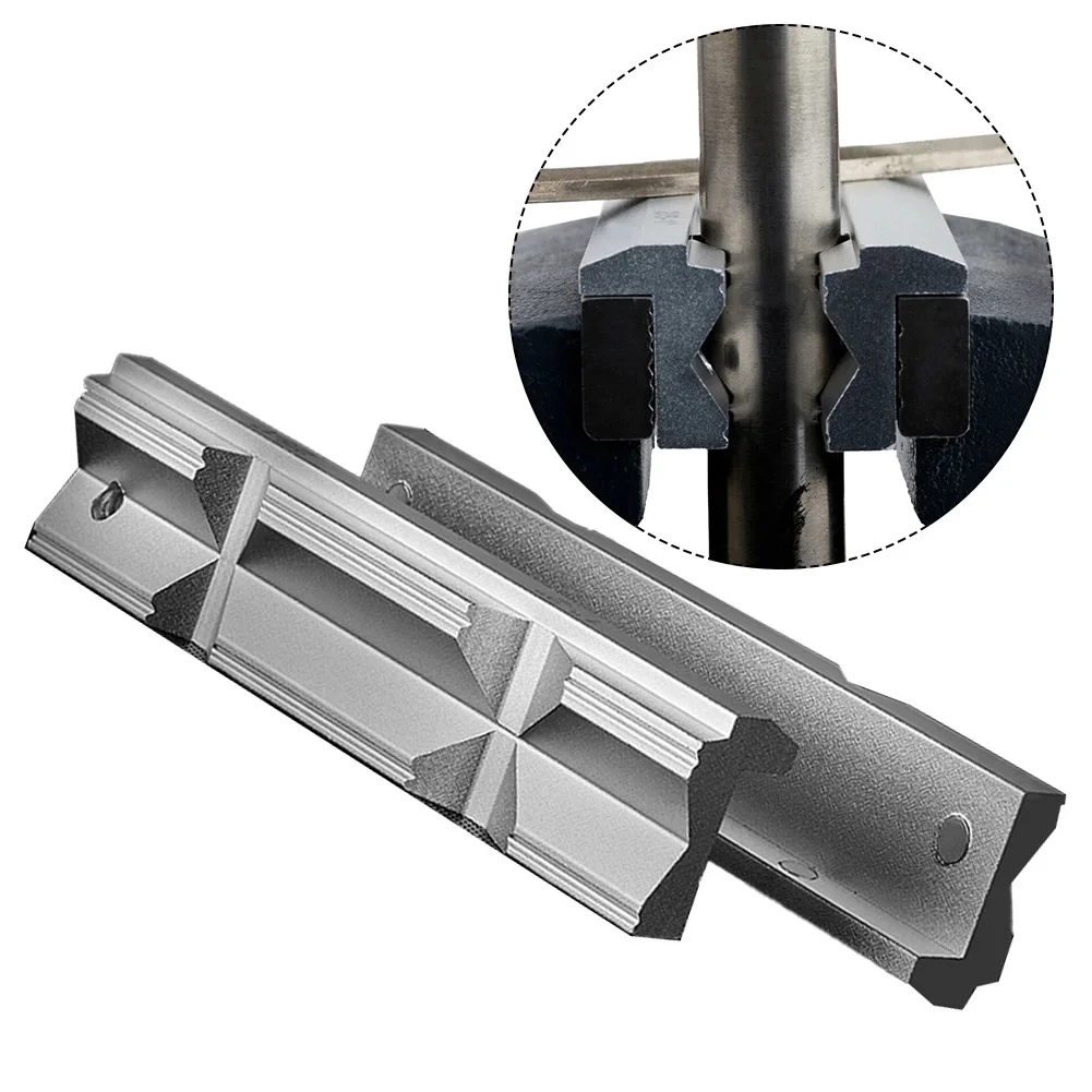 1 Pair V-clip CNC Milling Steel Vise Hard Jaw Fixture Aluminum Alloy V-Type Jaw 4/5/6/8 Inch V-clip Hand Tool Parts