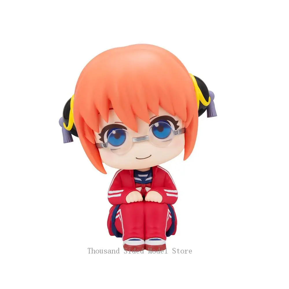 Originele MegaHouse Look up 3-nen Z-gumi Ginpachi Sensei Kagura Okita Sougo Action Figure PVC Model Collectible speelgoed 11 CM