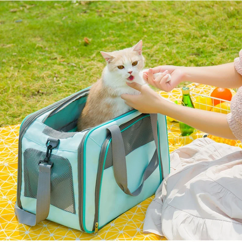 

Convenient Out Dog Bag Large and Breathable Dog Bag Multi-function Animal Backpack Folding and Storage Dog Crate