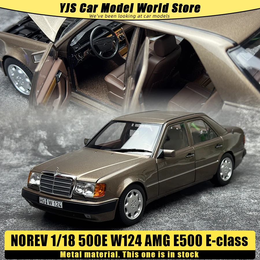 

NOREV Литая под давлением модель 1/18 500E W124 AMG E500 Седан электронного класса Коллекция металлических моделей автомобилей