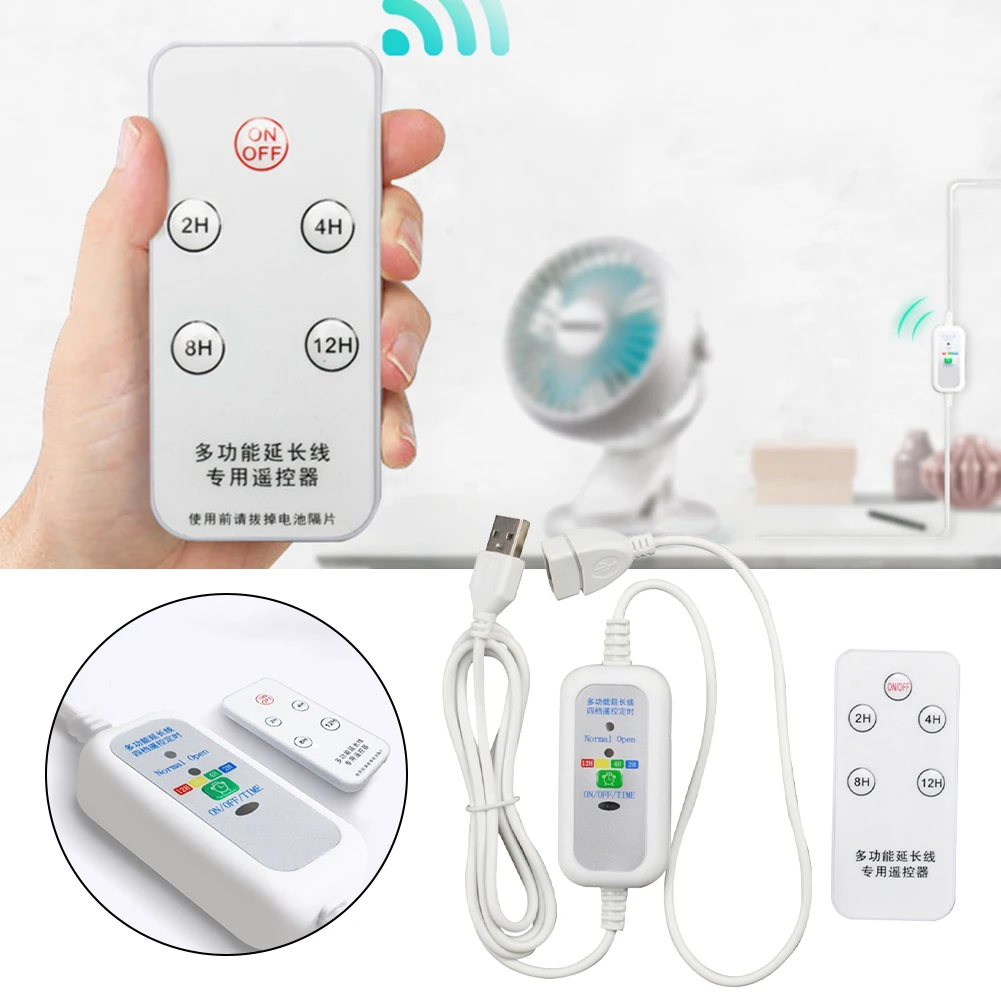 Easily Adjust Speeds Practical For USB Timer Cable With Wireless Control For Enhanced Convenience In Daily Use
