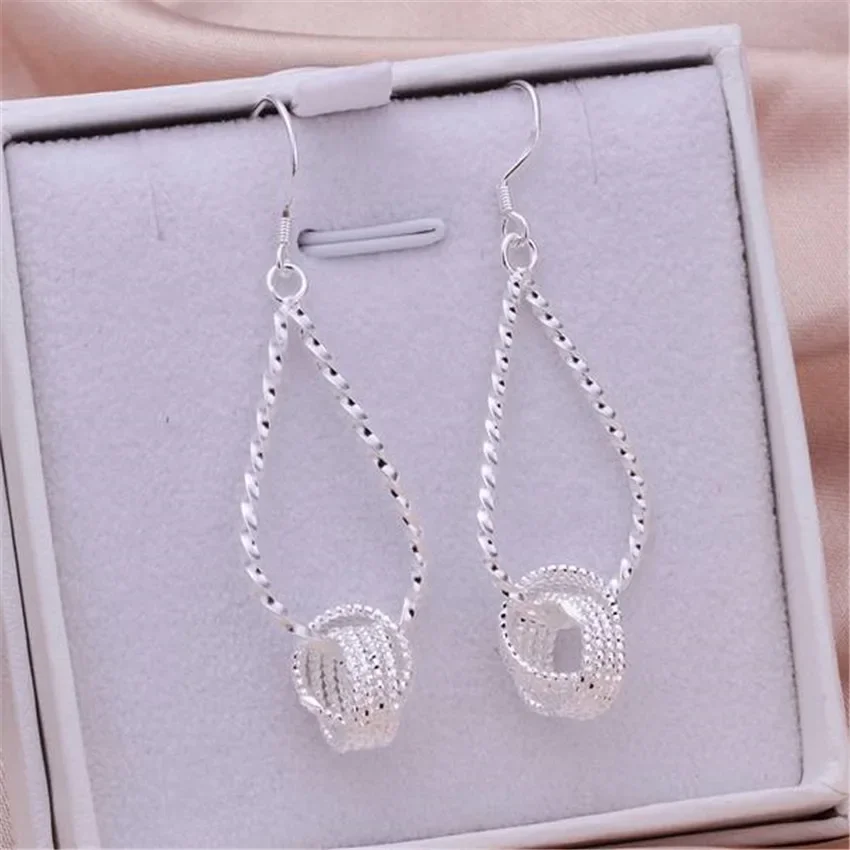 

Special Explosion Models Free Shipping 925 Sterling Silver Jewelry Factory Wholesale Fashion Elegant Women Earrings