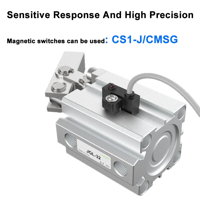 Cylinder dźwigniowy XALC/JGL-25X32-40/50-63S cClamping Mold Fixture Siłownik kompresyjny wahacza