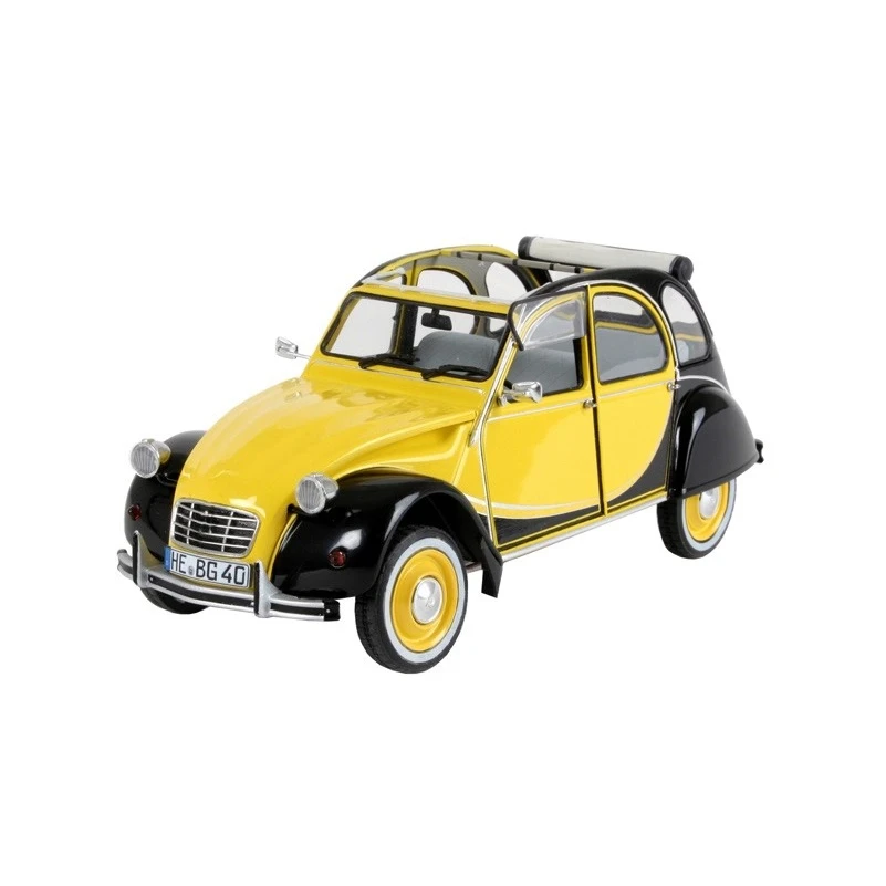 Revell Kunststoff zusammengebauter Modellbausatz 07095 2CV Charleston Auto 1/24