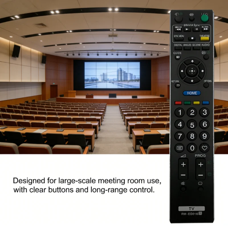 No Programming RM-ED016 Remote for Sony Bravia, Fits KDL-46V5600 46V5500 40WE5W, Plug & Play