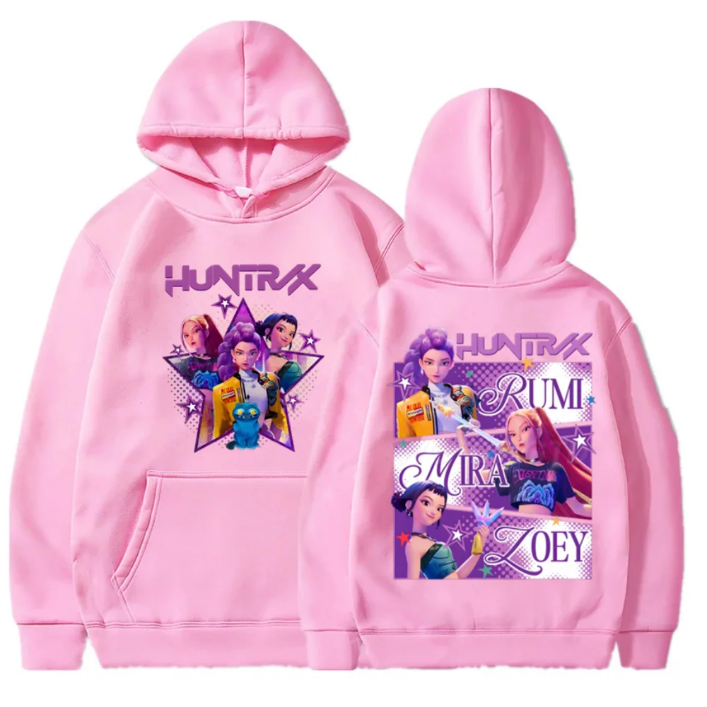 Popular Korean Demon Hunter Men's Sweatshirt Fall Winter Warm Men's Hoodie Fashion Unisex Hoodie Men's Clothing