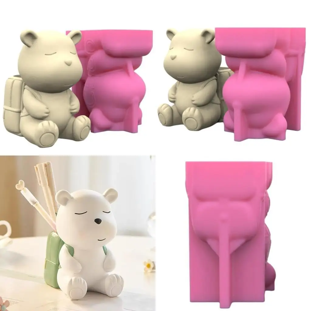 

J78F универсальная силиконовая форма, форма для эпоксидной смолы, универсальная форма для держателя ручек для рюкзака с прочные