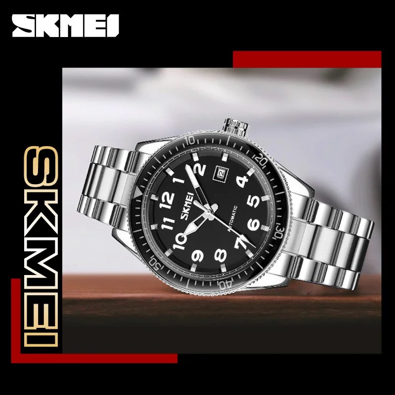 SKMEI Men Watch Top Brand Luxury Business Mens Quartz Watches Full Steel Waterproof Fashion Wristwatch Male Clock Reloj Hombre