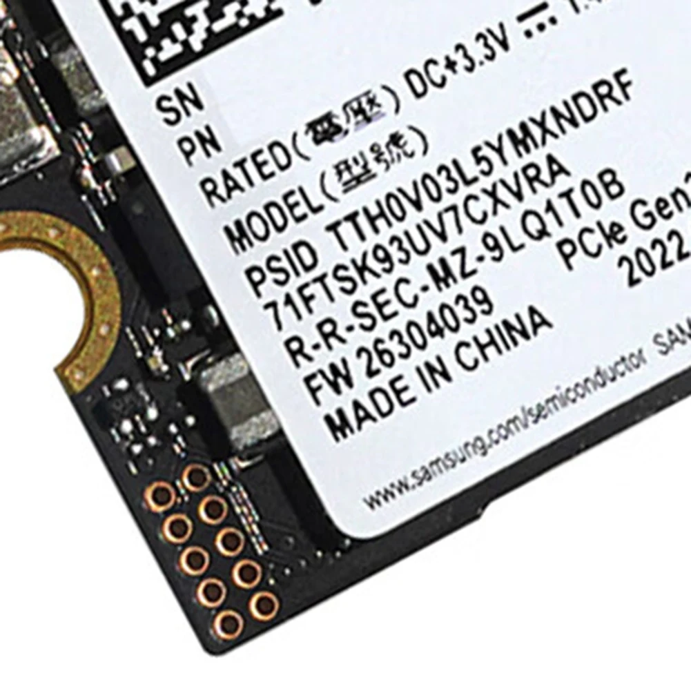 ATP-PM991A용 1TB M.2 2230 30mm NVMe PCIe SSD/Pro ///노트북용