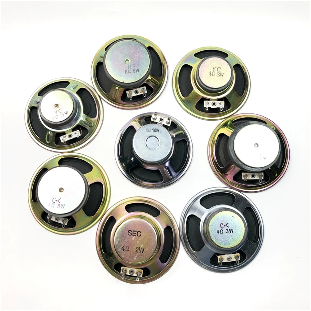 Imagem -06 - Alto-falante Chifre Circular Alto-falante de Freqüência Total Bom Alto-falante 10cm Ohms w w w w 10w