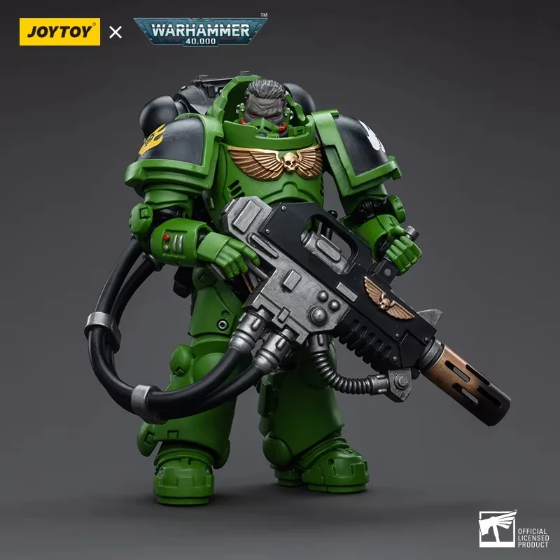 JOYTOY ウォーハンマー40K ダークソース ファイアーリザード エラディケーター アービトラジョー・カンパニー コマンダー アクションフィギュアセット - ミリタリートイモデルギフト