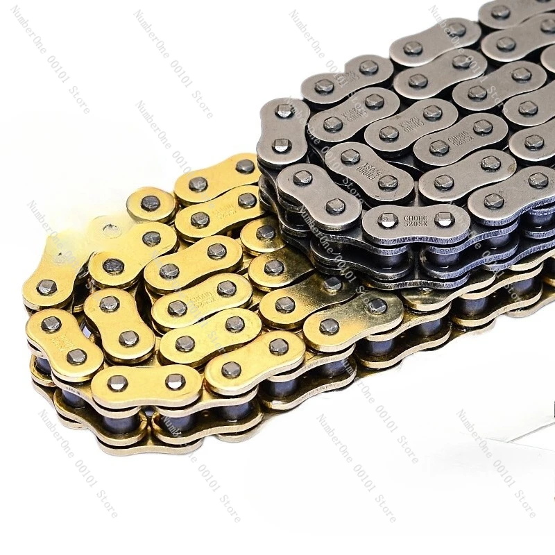 

Zhenghe 428 520 525HO HX SX UX Утолщенная износостойкая бесшумная цветная цепь мотоцикла