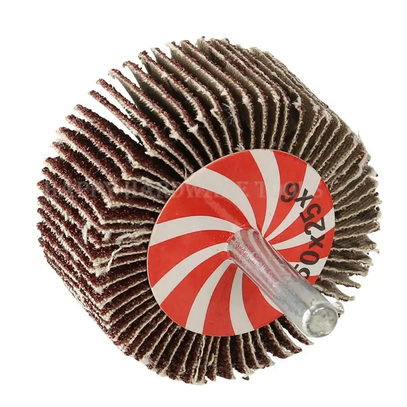 1 قطعة الصنفرة طحن عجلة برفارف أقراص الرملي القرص مجموعة مصراع إطارات لامعة لأداة دريمل الطاقة الدوارة