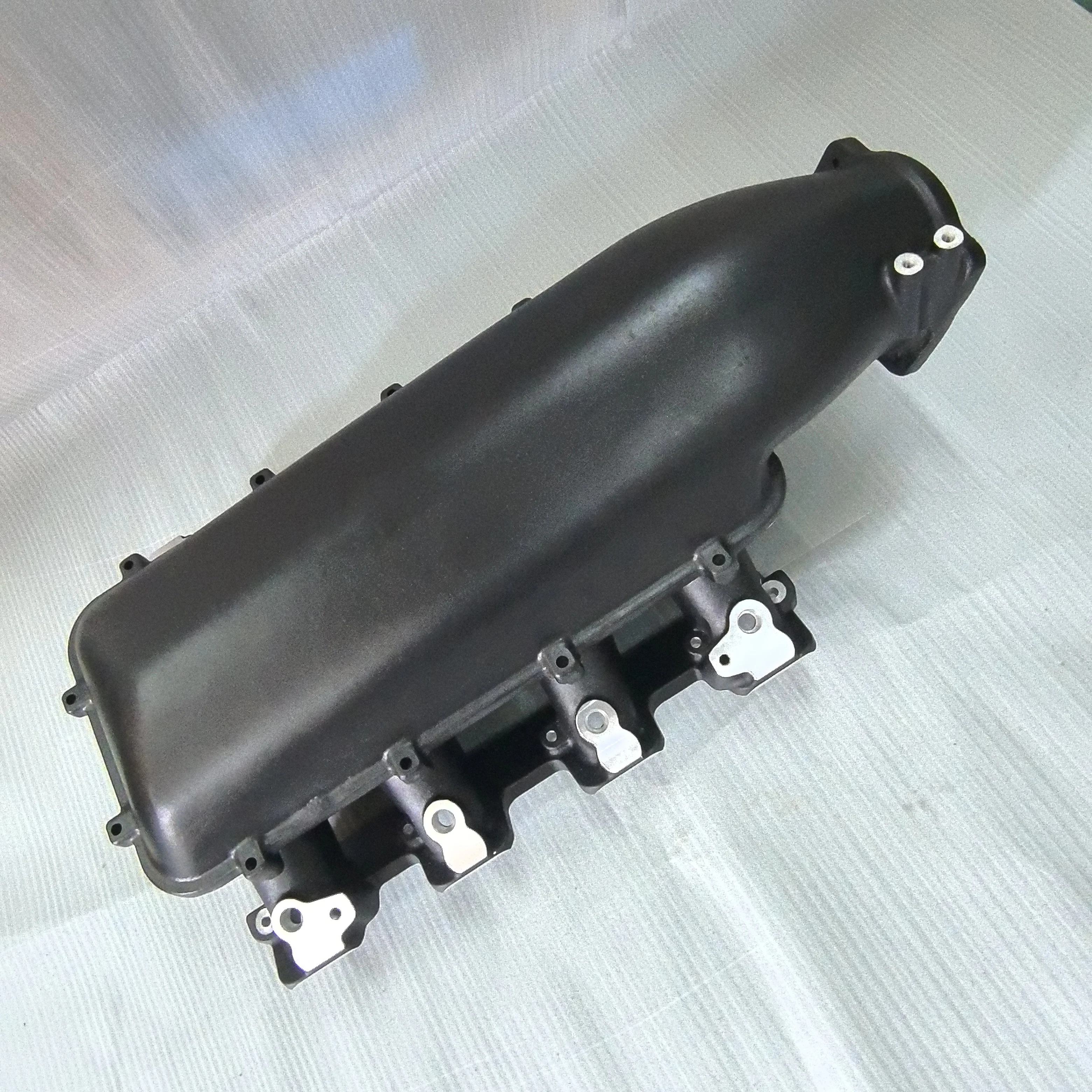 Black LS Lo-Ram EFI Intake Manifold  Manifold Fit gm  LS1/LS2/LS6 with Fuel Rail Kits
