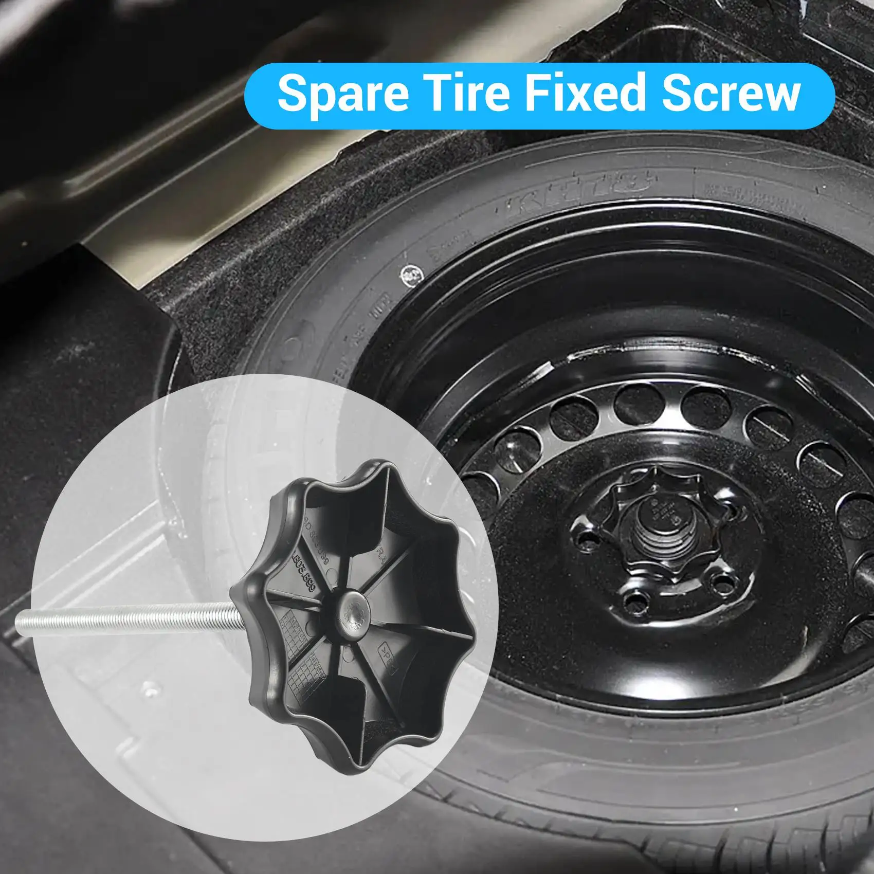 Precision For -Polo-Plus T-Cross 2019 2020 22G803899 22G 803 899 Spare Wheel Fixing Screw Fix Spare Wheel Screw