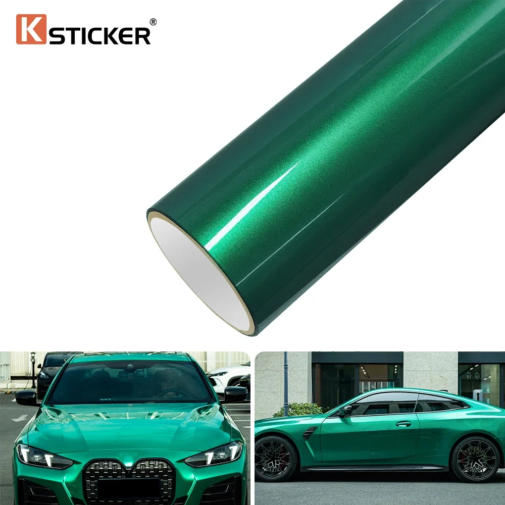 

Car Vinyl Wrap Film Isle of Man Green Metalice Color for Cars Motorcycles Full Partial Body Wrapping Auto Modified Accessories