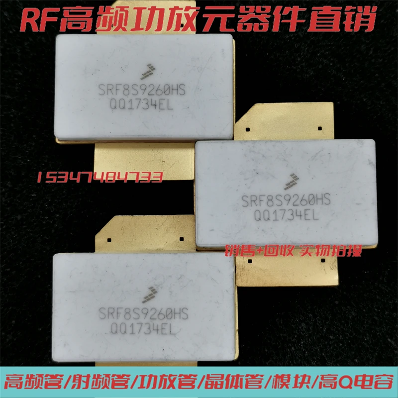 

SRF8S9260HS оригинальный силовой транзистор, высокочастотная трубка, микроволновая трубка, радиочастотная трубка, модуль усилителя мощности, конденсатор ATC