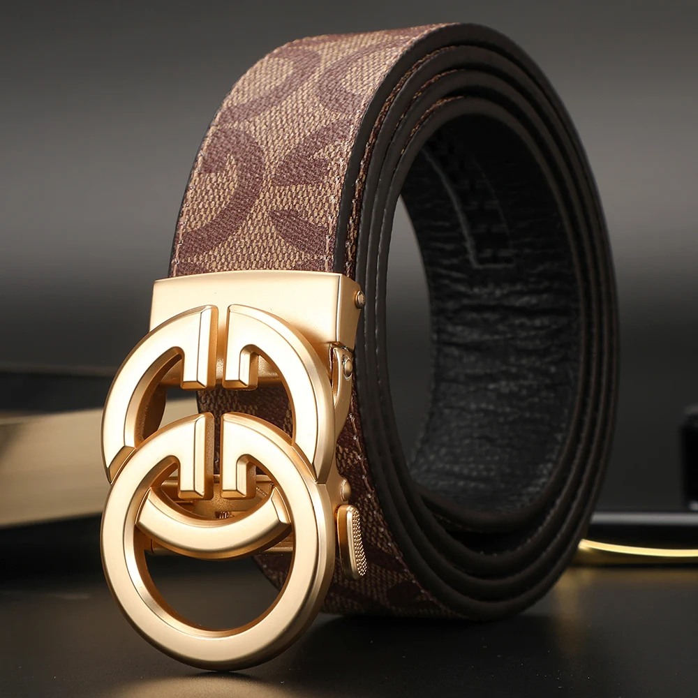 High Quality Luxury Vintage Designer Brand belt Width 34mm Belt Men Genuine Leather Women Belt Dress Strap for Jeans Waistband