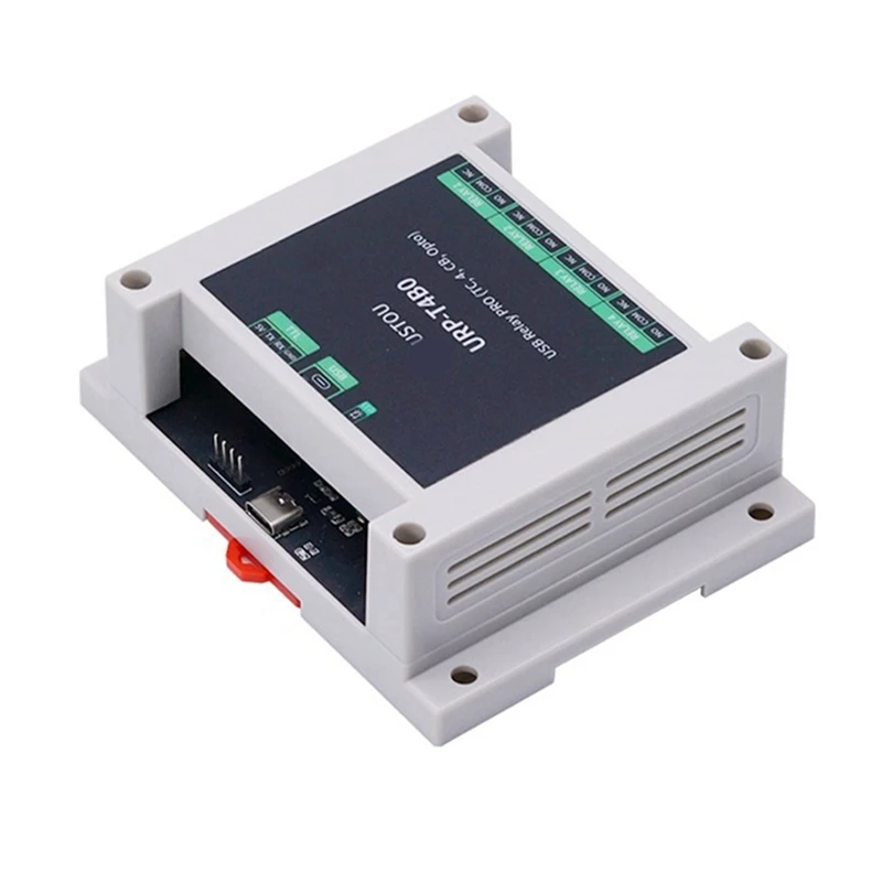 

A39Q-Промышленная плата управления USB-реле PRO 4-полосное реле изоляционная направляющая USB/TTL реле управления для автоматизации