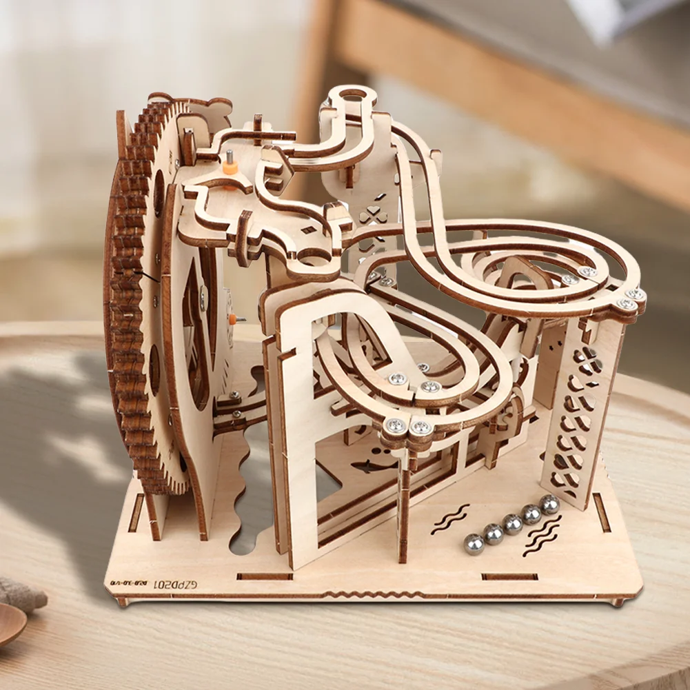 3D Wooden Puzzle Family Game Ball Wooden Puzzle Holiday Gift Home Decoration Wooden Puzzle