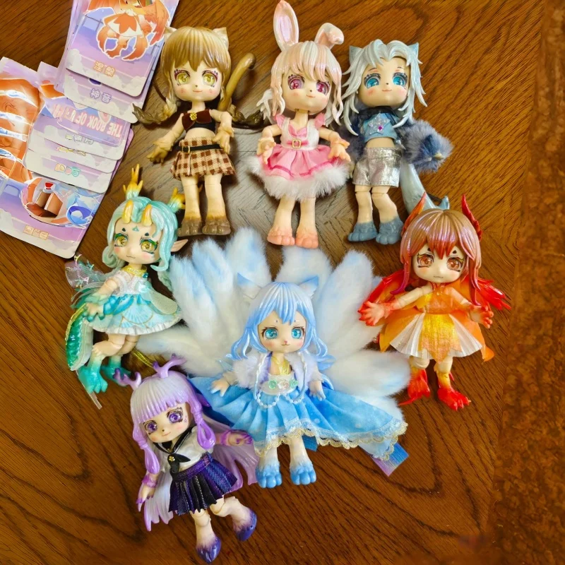 

Hot Sale Maytree The Book Of Beasts Series Blind Box Toys Cute Action Anime Figure Kawaii Model Mystery Box Designer Girl Gifts