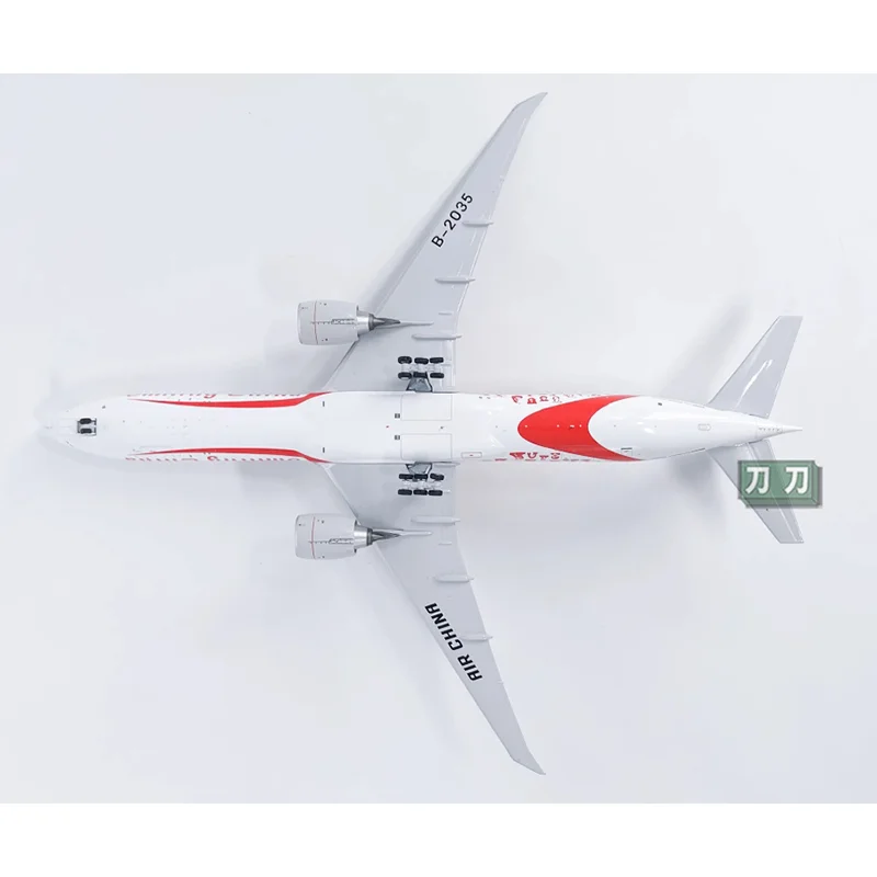 NG Diecast 1/400 skala międzynarodowa lotnictwo B777-300ER uśmiech chiński samolot pasażerski B-2035 Model samolotu kolekcja stopów