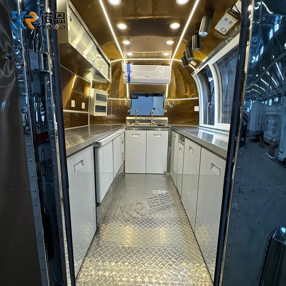 Newest fashion Mobile kitchen  - огляд і ціна Mobile Coffee Van Equipment