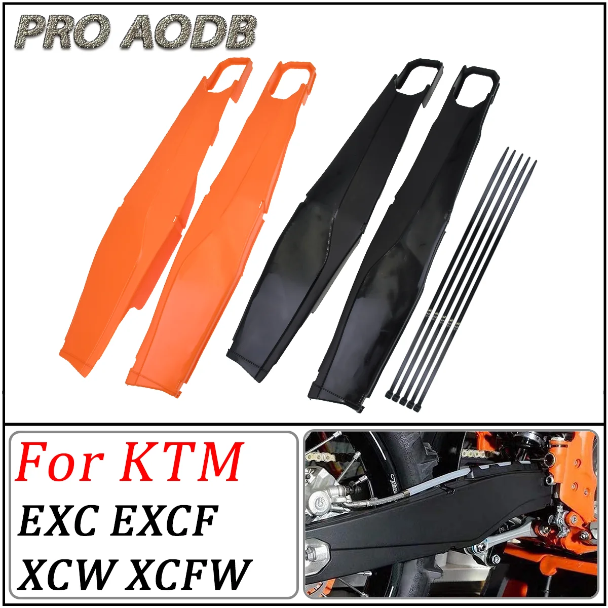 

Motorcycle New 2023 Swingarm Swing Arm Protector For KTM XCW XCFW EXC EXCF TPI Six Days 150 200 250 300 350 450 500 2012-2023