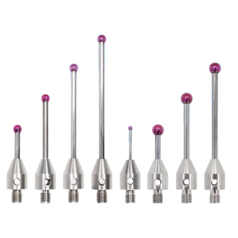 Three coordinate measuring needle ruby gauge needle CNC machine probe probe touches measuring needle thread M4