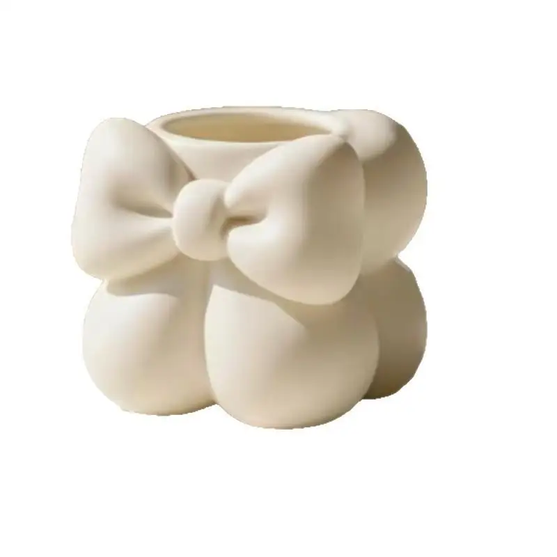 3D Stylish Desk Storage Bucket Multifunctional Makeup Brush Organizer Pen Holder For Eyebrow Brush