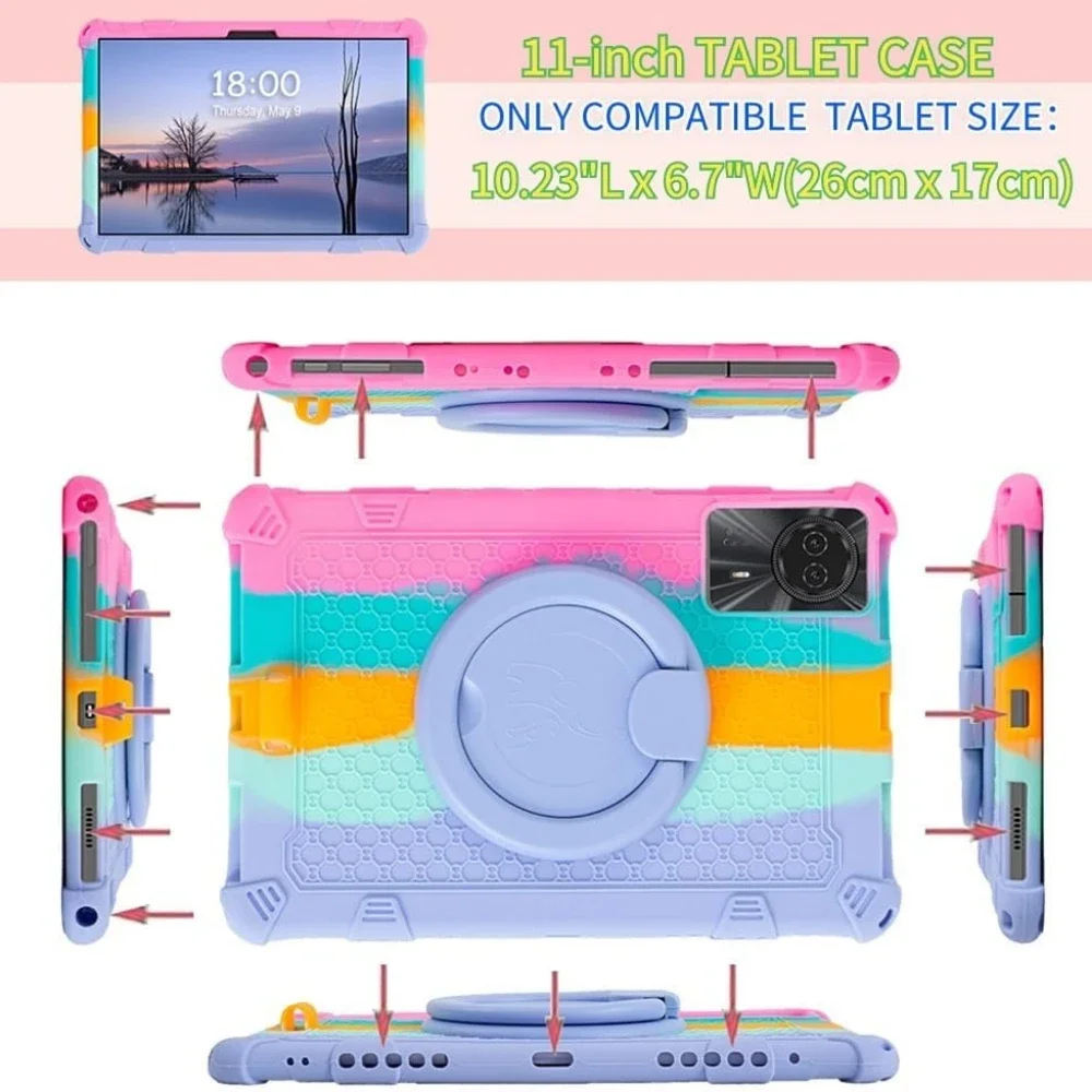 Silicone Shockproof Funda For Chuwi AuPad / HiPad 11