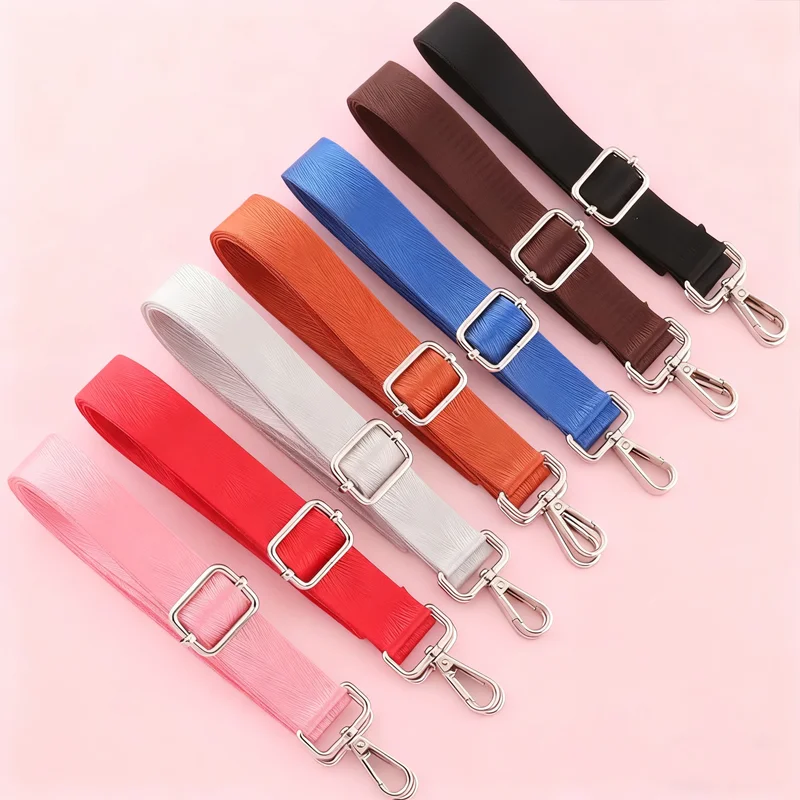 Nylon Shoulder Bag Strap Adjustable Women 5CM Bag Belt Strap Accessories Replacement Strap Wide Purse Strap Chain Bag Strap
