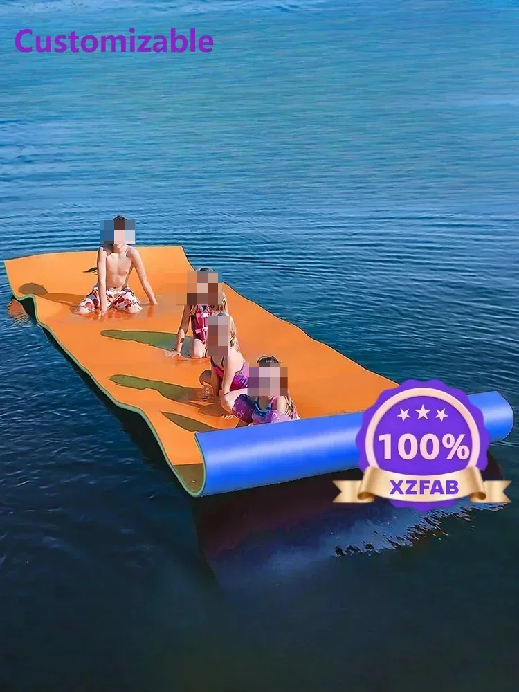 Factory Direct 2026 Water magic carpet floating mat children's floating pool bed