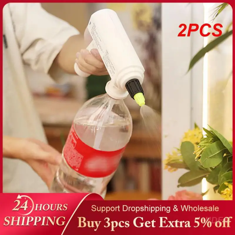 

2PCS Electric Sprayer Hand-held Design Multi-functional For Alcohol Disinfection Bottle Sprayers Electric Plant Spray Bottle Usb