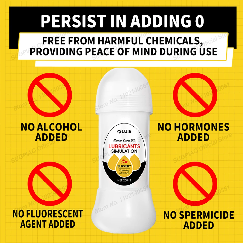 Realistisches Samengleitmittel, Premium-Gleitmittel auf Wasserbasis für Frauen, Männer, Paare, Sexspielzeug für Erwachsene, weißes Sex-Gleitmittel, Komfort-Gleitmittel