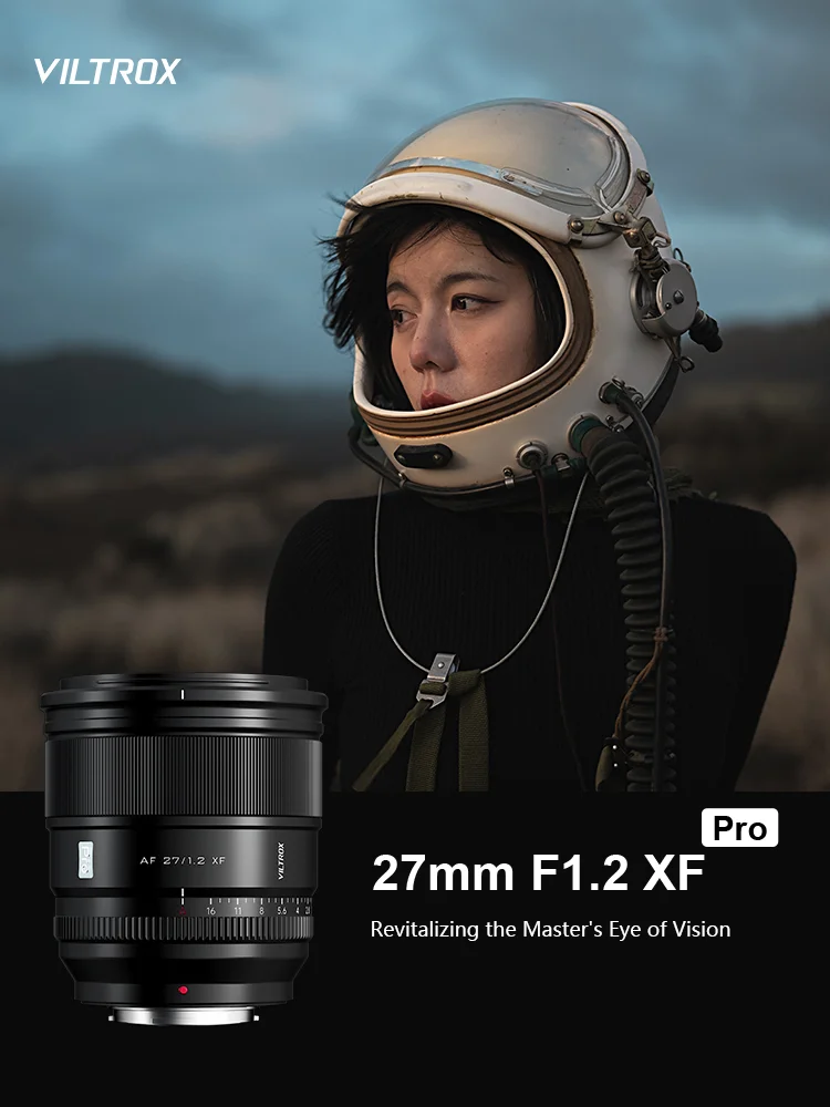 Viltrox 27mm F1.2 pro AF Auto Focus Large Aperture Lens for Fujifilm XF mount Camera for Fuji X X-T4 T100 X-H2S XT30 X-Pro3